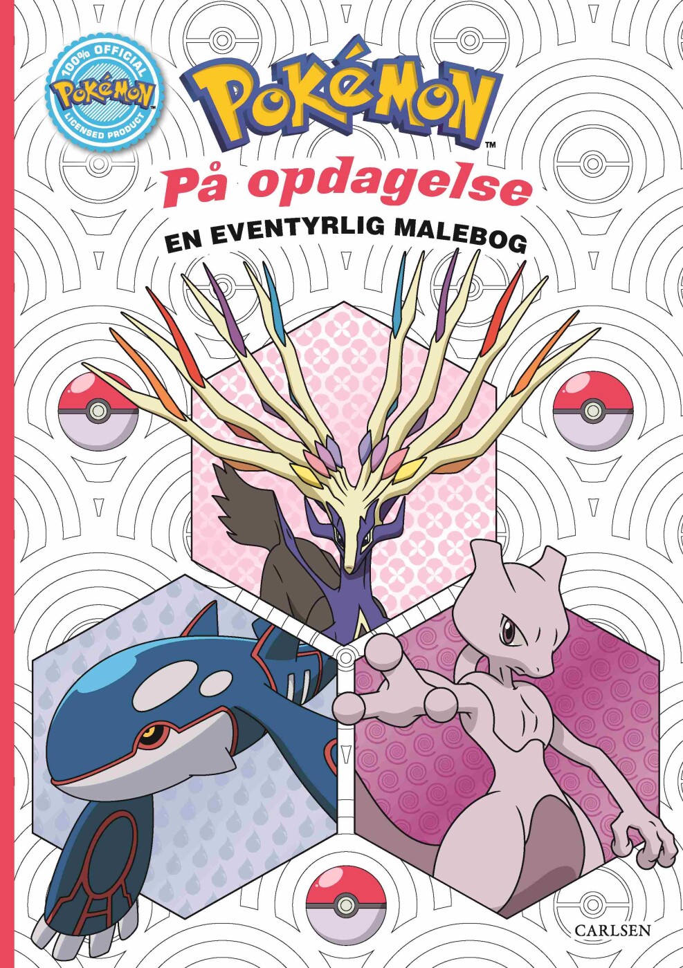 Pokémon: På Opdagelse - En Eventyrlig Malebog - 6 Stk - Bog