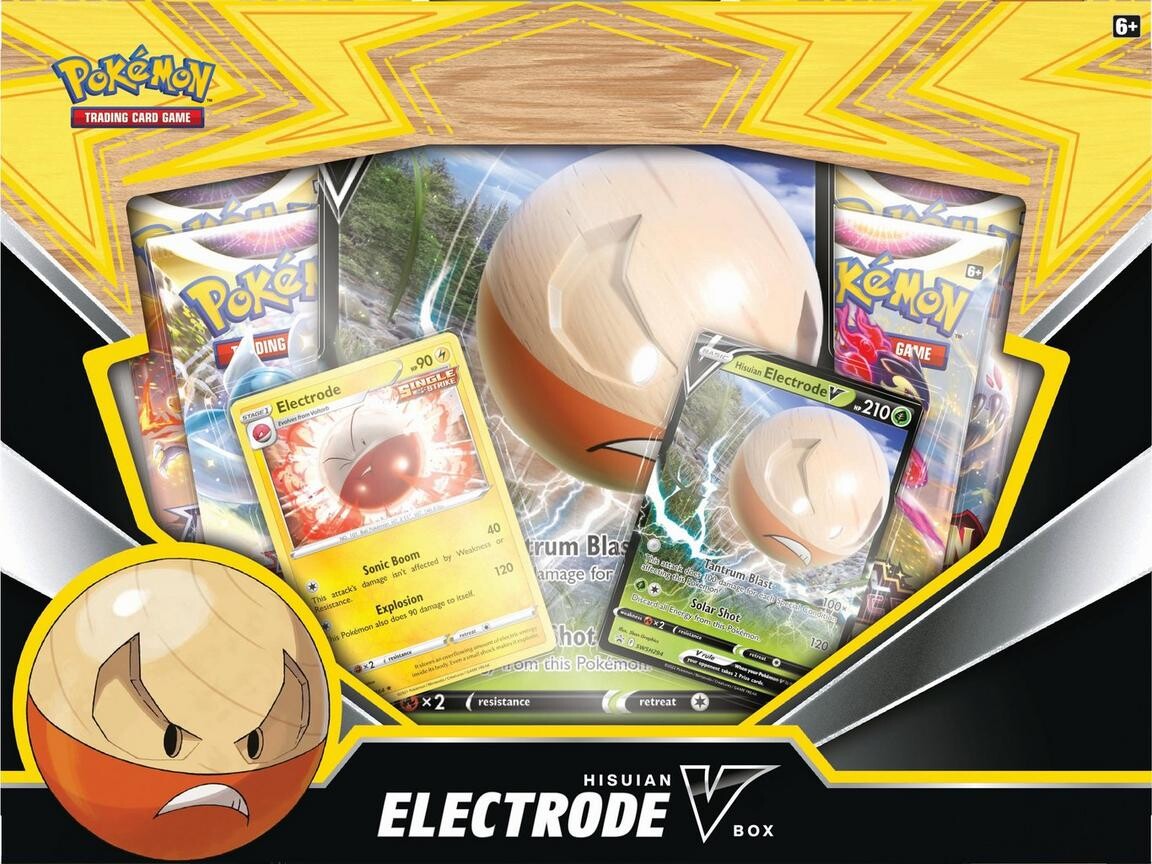 Billede af Pokémon Kort æske - Hisuian Electrode V Box hos Gucca.dk