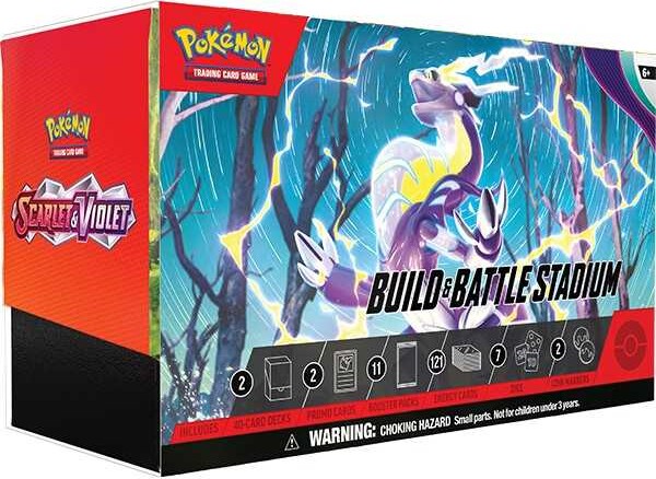 Pokémon Kort - Scarlet And Violet - Build & Battle Stadium Box | Se ...