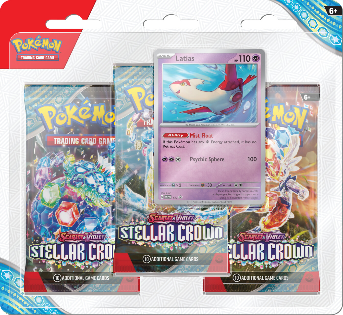 Pokémon - Scarlet & Violet - Booster 3-pack - Stellar Crowd