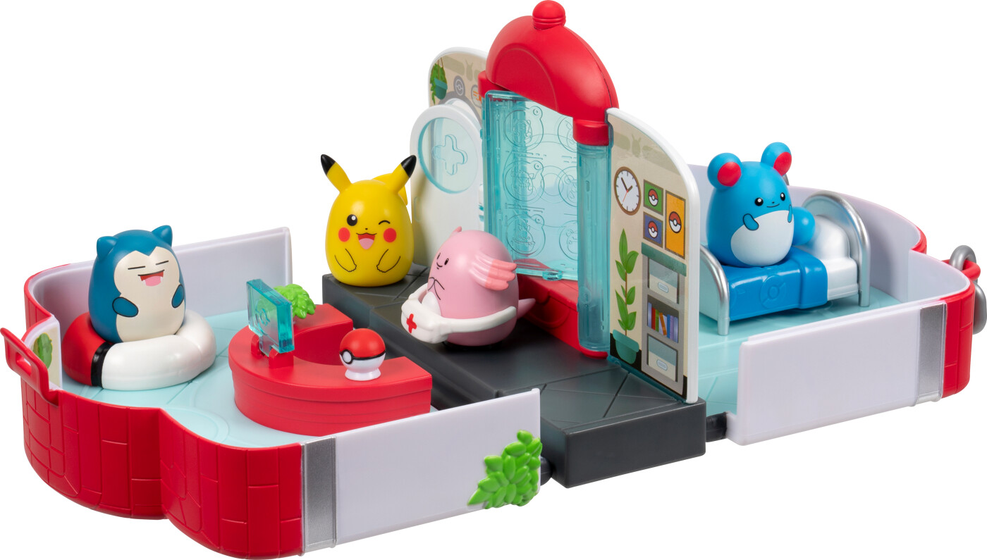 Pokémon - Squishalongs Pokémon Center Playset
