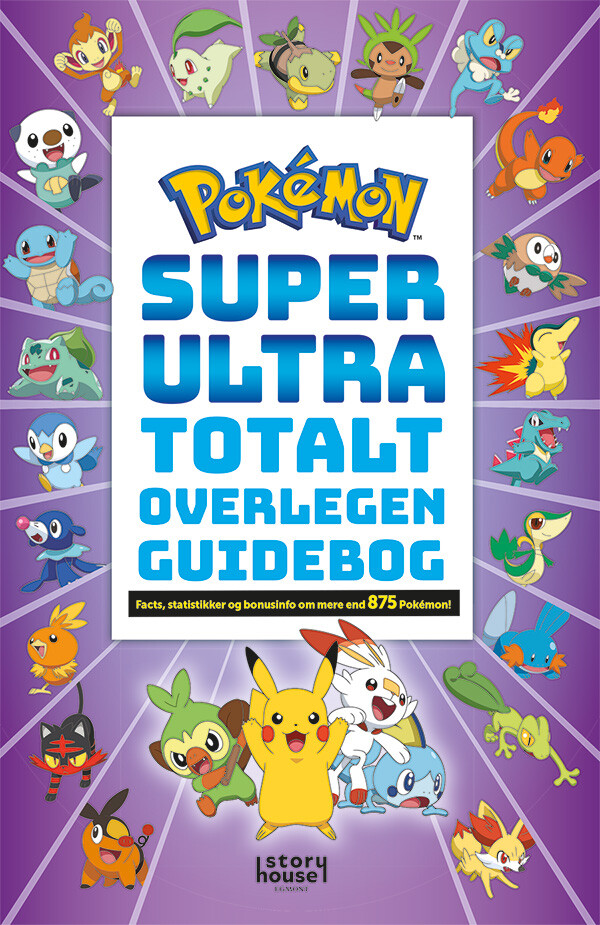 Pokémon - Super Ultra Totalt Overlegen Guidebog - Diverse - Bog