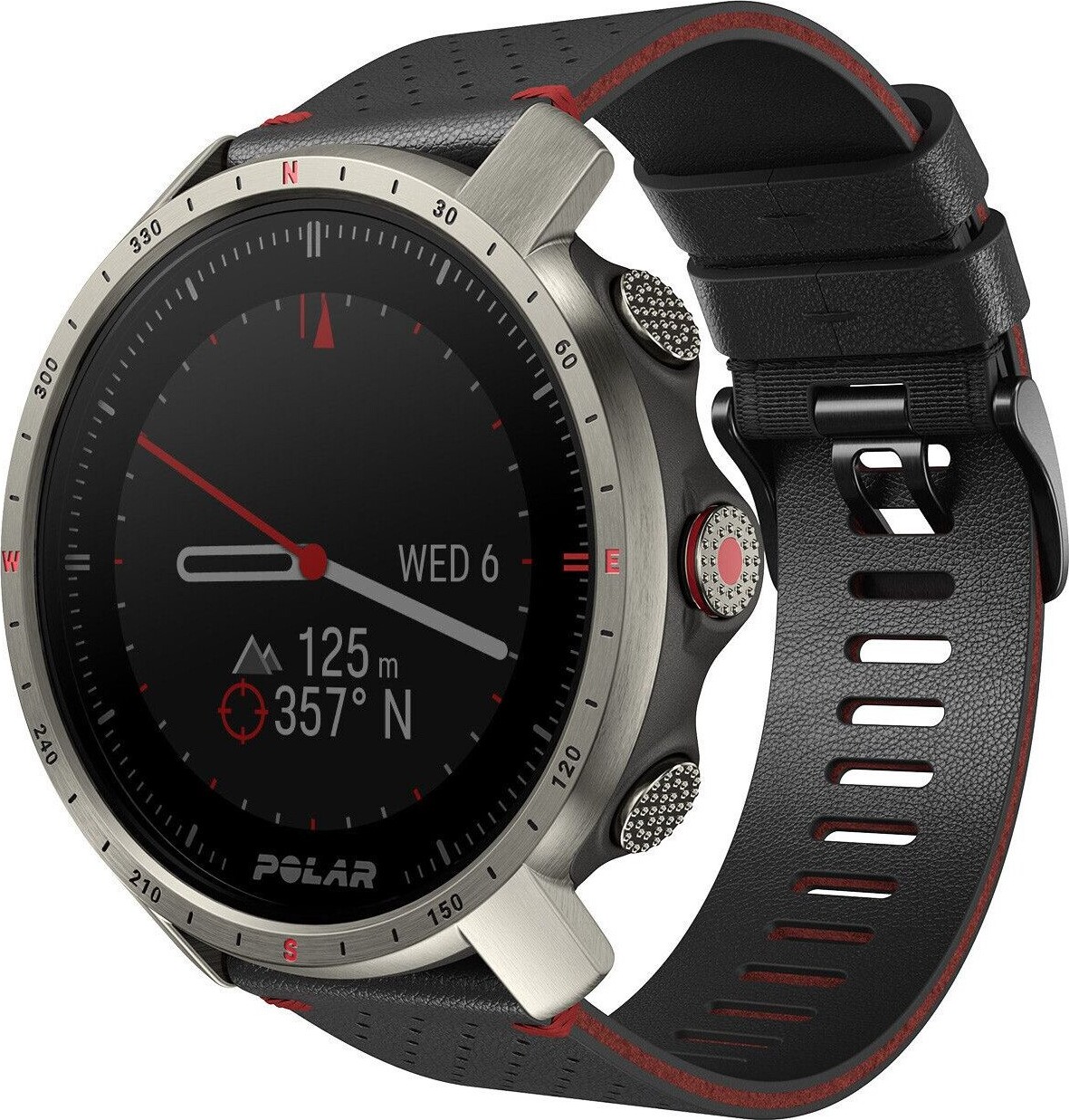 Polar - Grit X Pro Titan Smartwatch