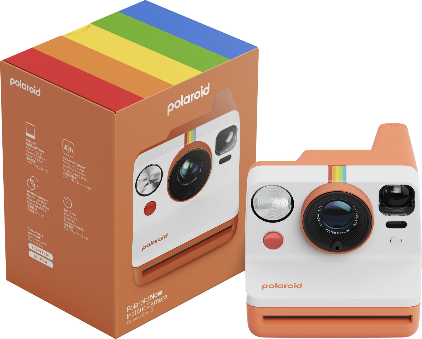 Polaroid - Now Gen 3 Coral