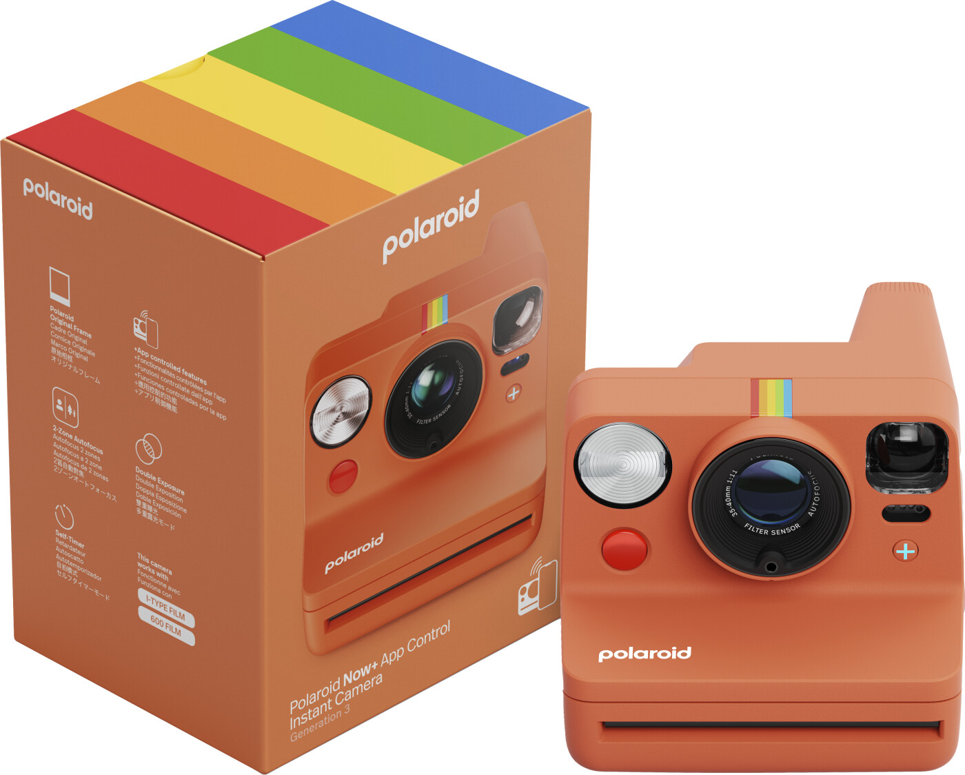 Polaroid - Now+ Gen 3 Coral
