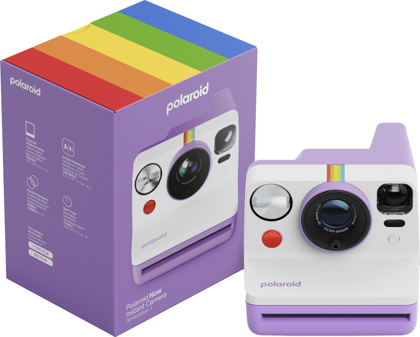 Polaroid - Now Gen 3 Purple