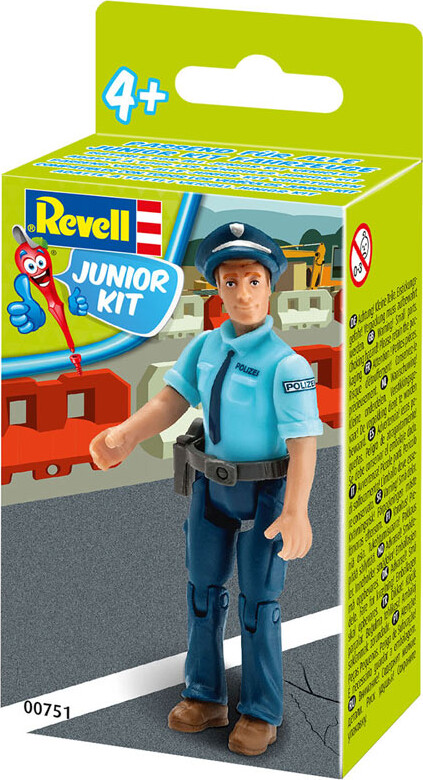 Billede af Revell Junior Kit - Politibetjent Figur - 8 Cm - 00751