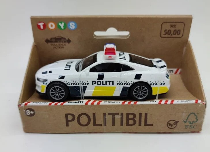 Billede af Legetøjs Politibil - 11 Cm