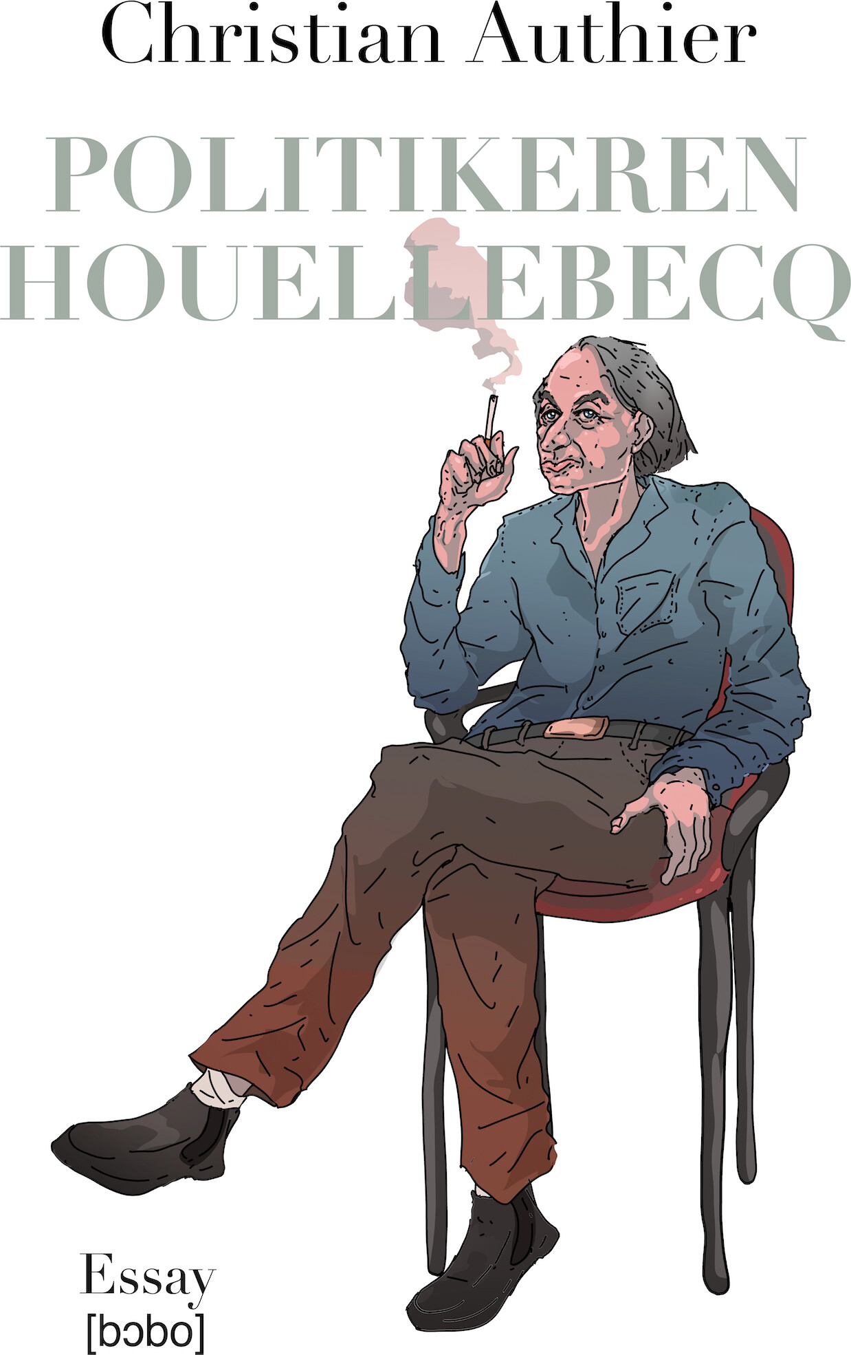 Billede af Politikeren Houellebecq - Christian Authier - Bog