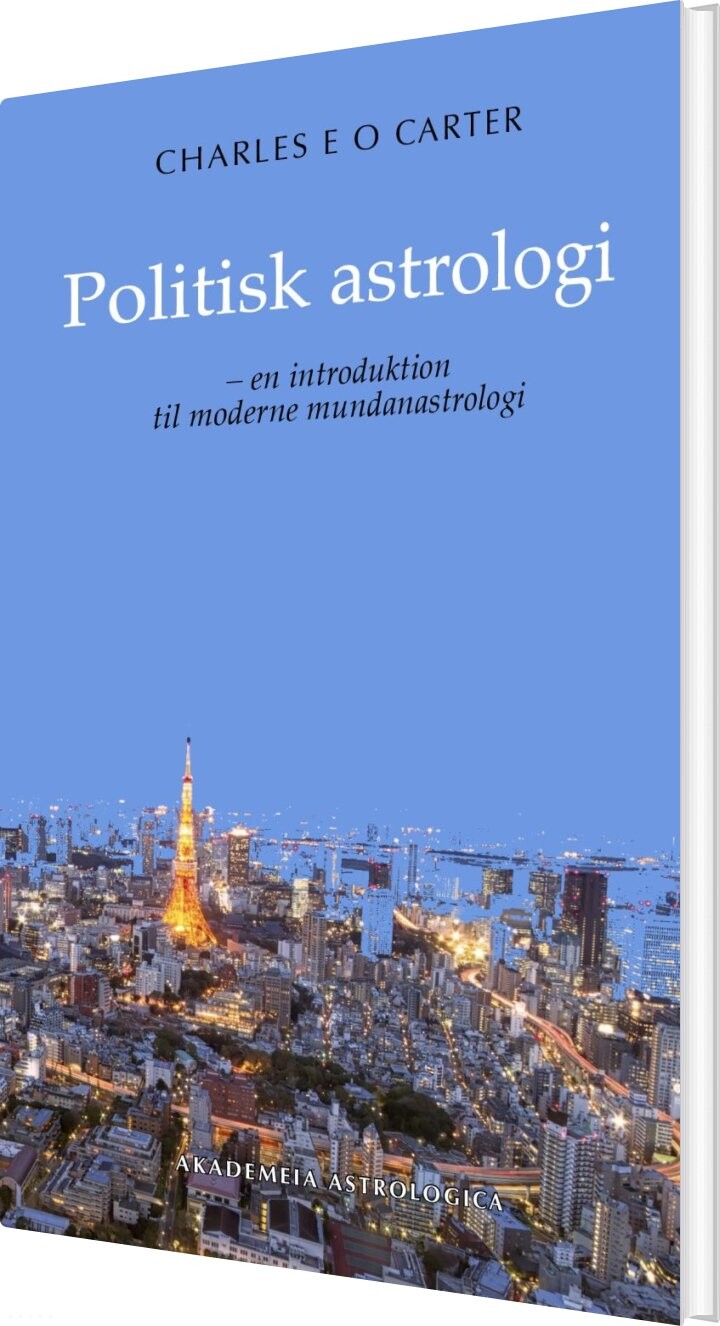 Billede af Politisk Astrologi - Charles E O Carter - Bog