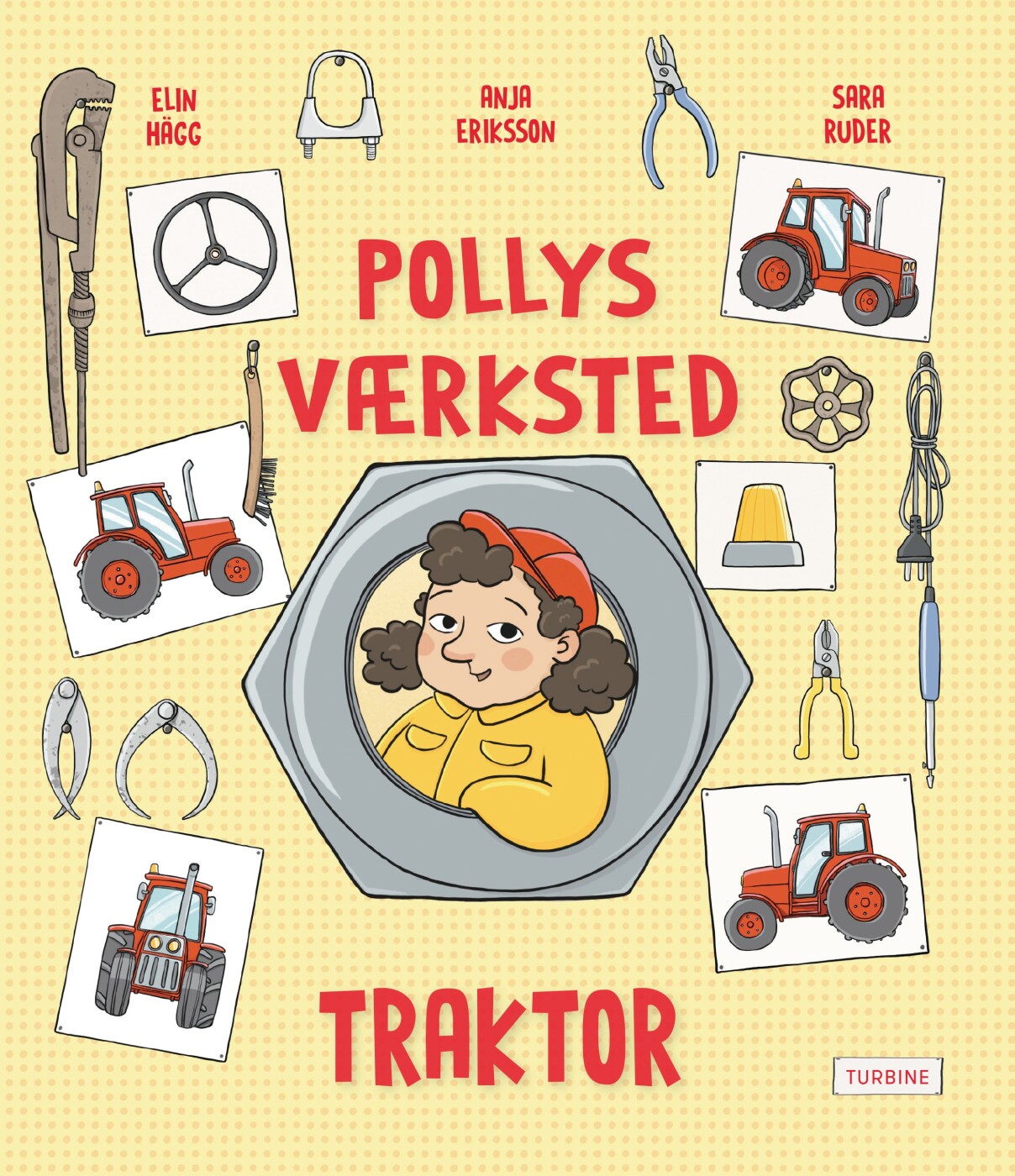 Pollys Værksted - Traktor - Anja Eriksson - Bog