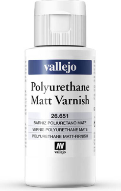 Se Polyurethane Matt Varnish 60ml - 26651 - Vallejo hos Gucca.dk