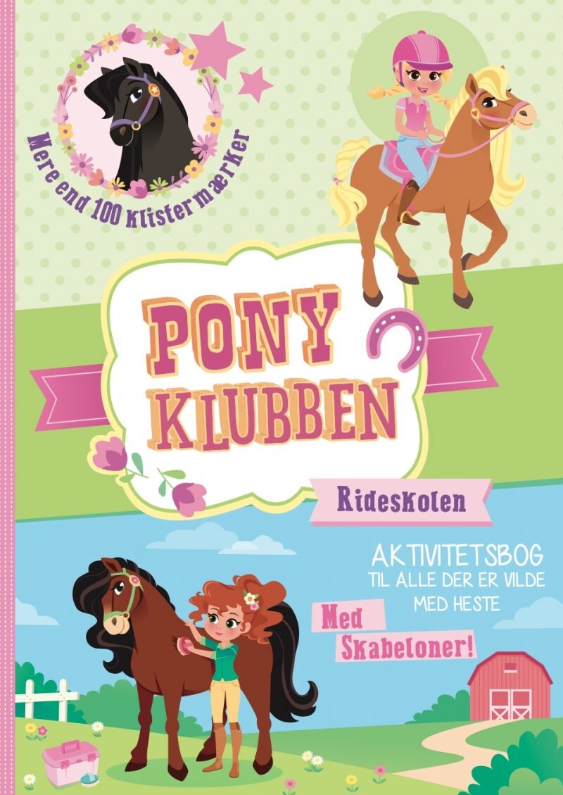 Billede af Aktivitetsbog Med Klistermærker - Pony Klubben - Diverse - Bog