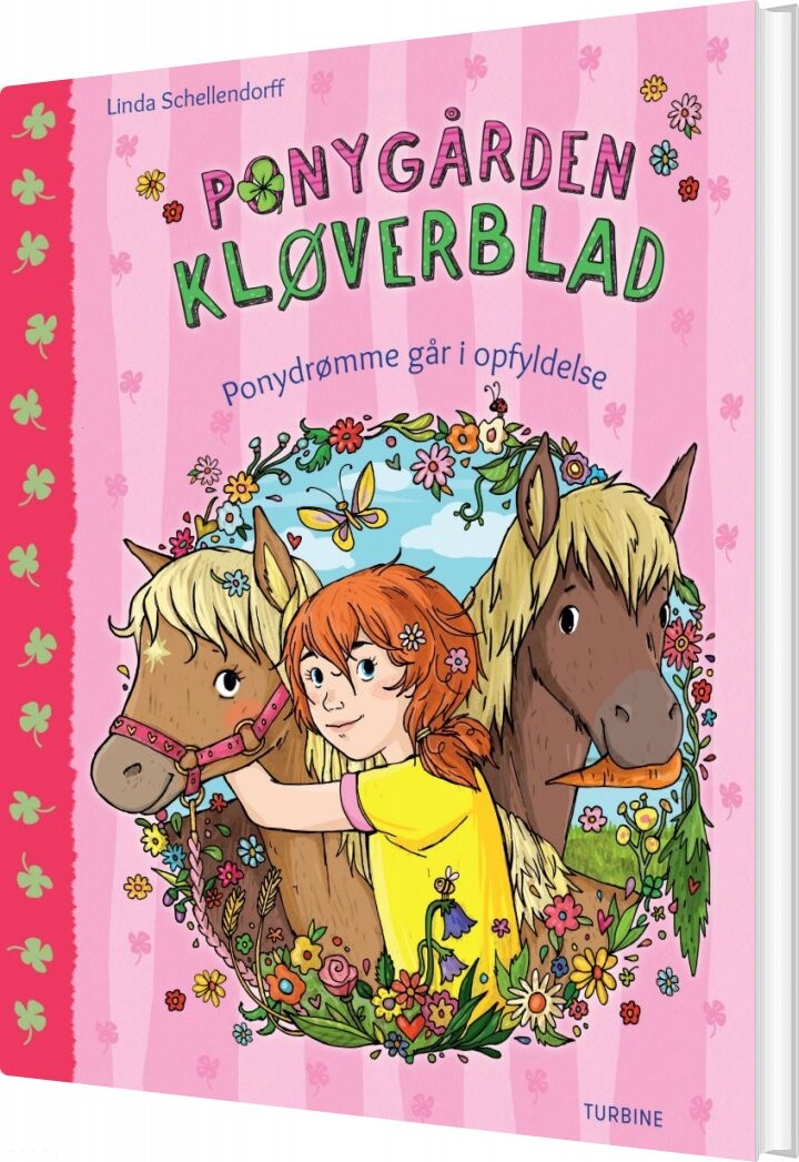 Billede af Ponygården Kløverblad - Ponydrømme Går I Opfyldelse - Linda Schellendorff - Bog