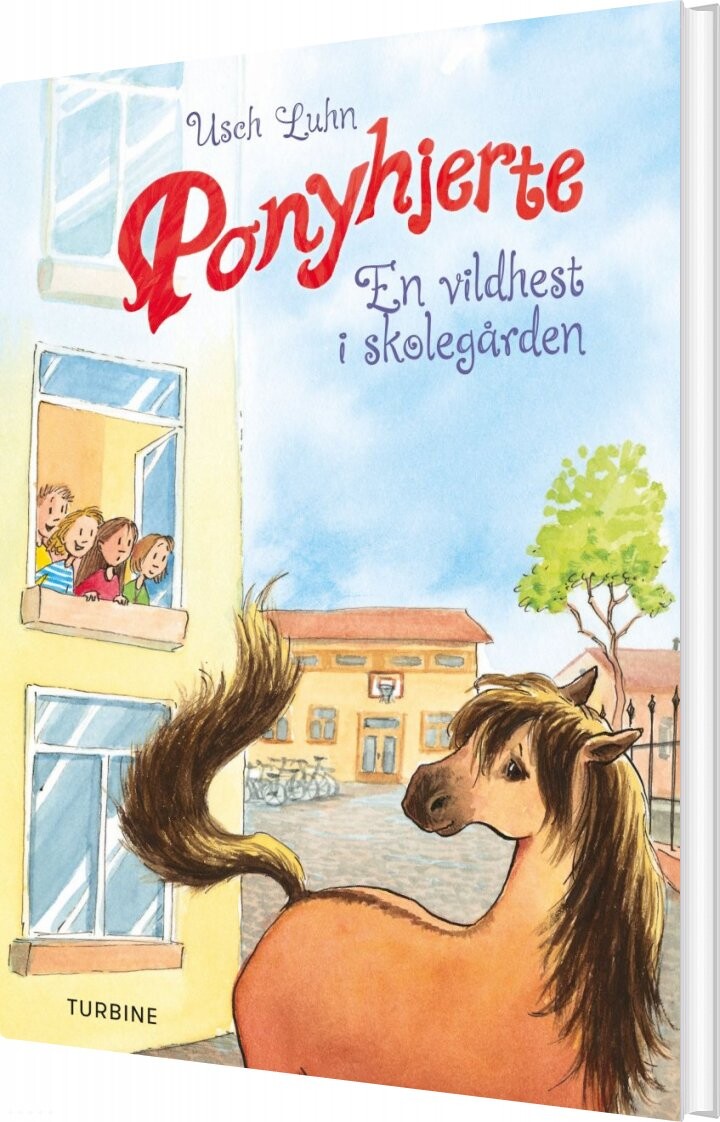 Billede af Ponyhjerte - En Vildhest I Skolegården - Usch Luhn - Bog hos Gucca.dk