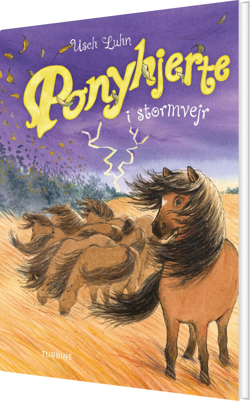 Billede af Ponyhjerte I Stormvejr - Usch Luhn - Bog
