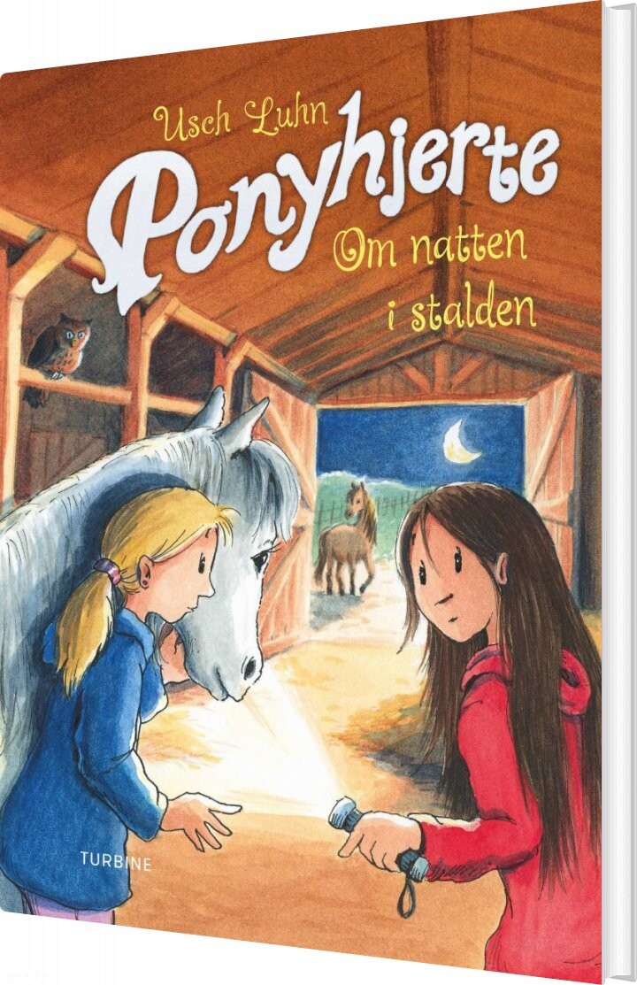 Billede af Ponyhjerte - Om Natten I Stalden - Usch Luhn - Bog