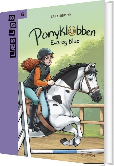 Billede af Ponyklubben. Eva Og Blue - Sara Ejersbo - Bog