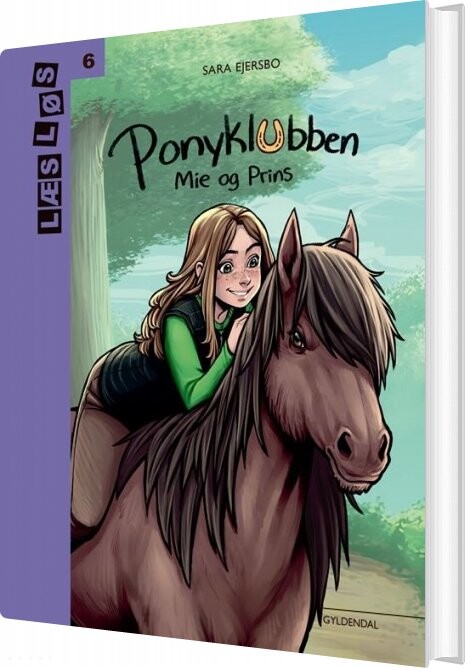 Billede af Ponyklubben - Mie Og Prins - Sara Ejersbo - Bog