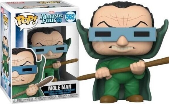 Funko Pop: Marvel - Fantastic Four - Mole Man - Vinyl Figure 9cm