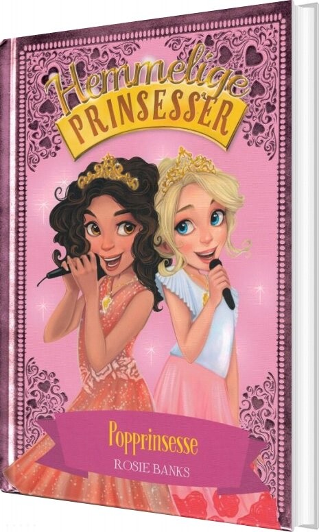 Hemmelige Prinsesser 4 - Popprinsesse - Rosie Banks - Bog