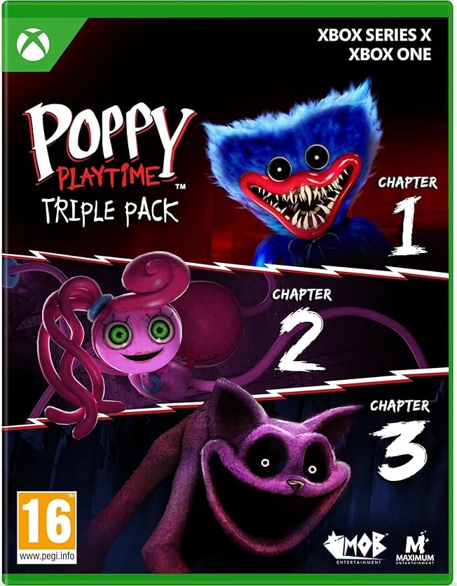 Just For Games Poppy Playtime Triple Pack - Xbox Series X / Xbox One