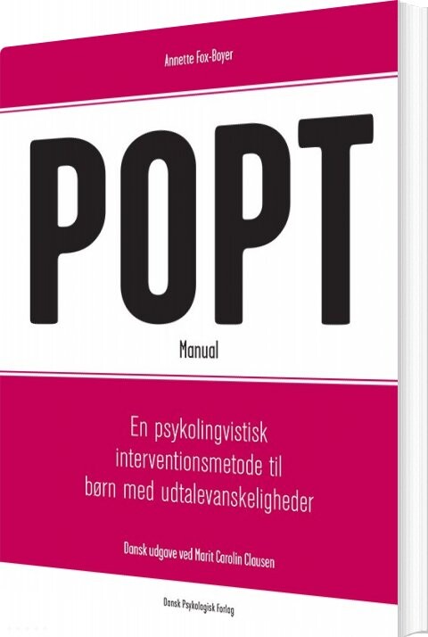 Billede af Popt - Annette Fox-boyer - Bog