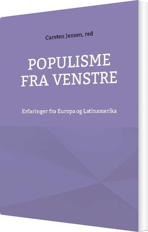 Billede af Populisme Fra Venstre - Carsten Jensen - Bog