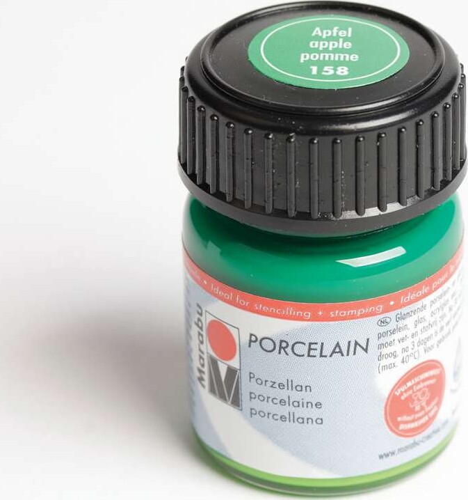 Marabu - Porcelain - Porcelænsmaling 15 Ml - 158 Apple
