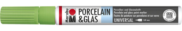 Billede af Glas Og Porcelænstusch - æble - Porcelain & Glas - 0,8 Mm