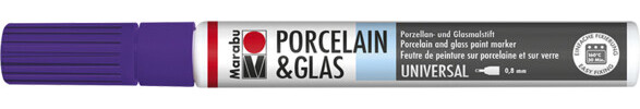 Se Porcelain & Glas Painter 0,8mm 251 Violet - 01230011251 - Marabu hos Gucca.dk