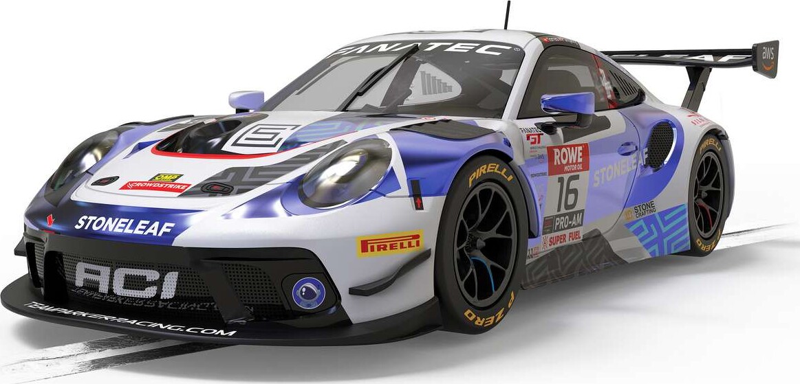 Scalextric - Porsche 911 Gt3 R Aci Motorsport Bil - 1:32 - C4522