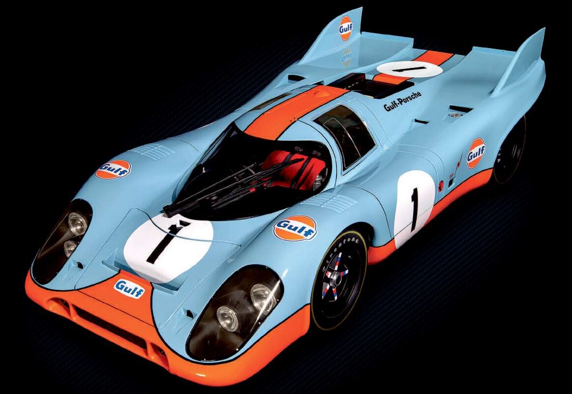 Pocher - Porsche 971k Gulf Edition Model Bil - 1:8 - Hk118