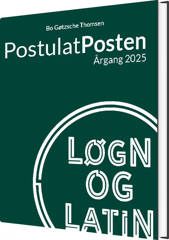 Postulatposten - Bo Gøtzsche Thomsen - Bog