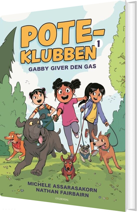 Billede af Pote-klubben 1 - Gabby Giver Den Gas - Michele Assarasakorn - Bog
