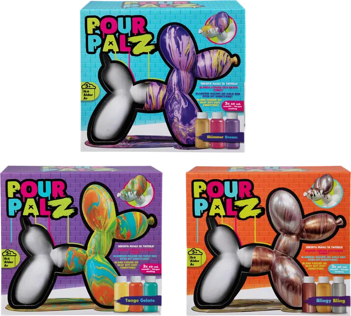 Pour Palz - Balloon Dog (33130162) - Assorteret