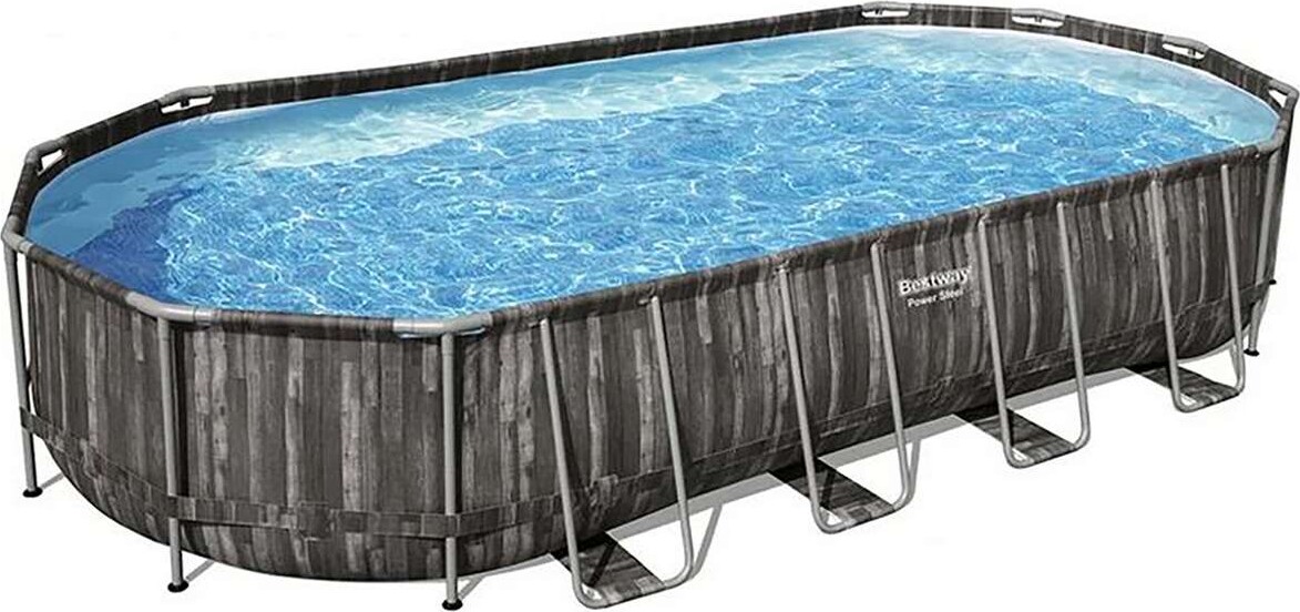 Bestway – Power Steel Oval Pool – 732x366x122 Cm – 5611t