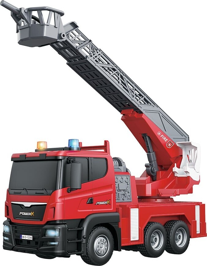 Power X - Rc Brandbil Med Vandsprøjte