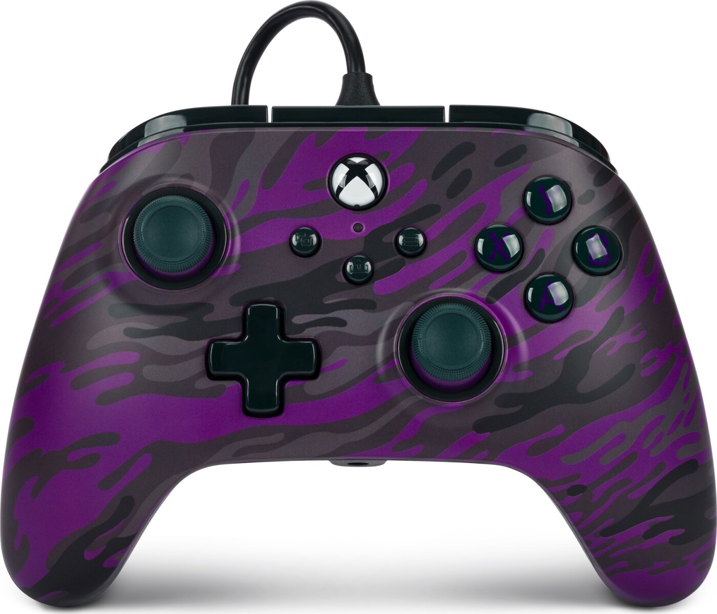 Se Powera Advantage Wired Controller - Xbox Series X/s - Purple Camo hos Gucca.dk