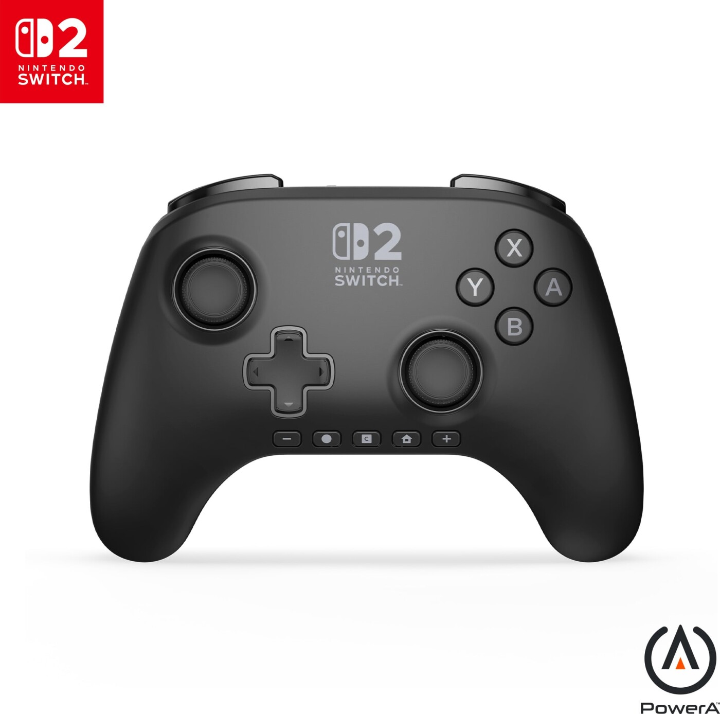 Powera - Advantage Wireless Controller - Black - Officially Licensed Nintendo Switch 2 - Power A