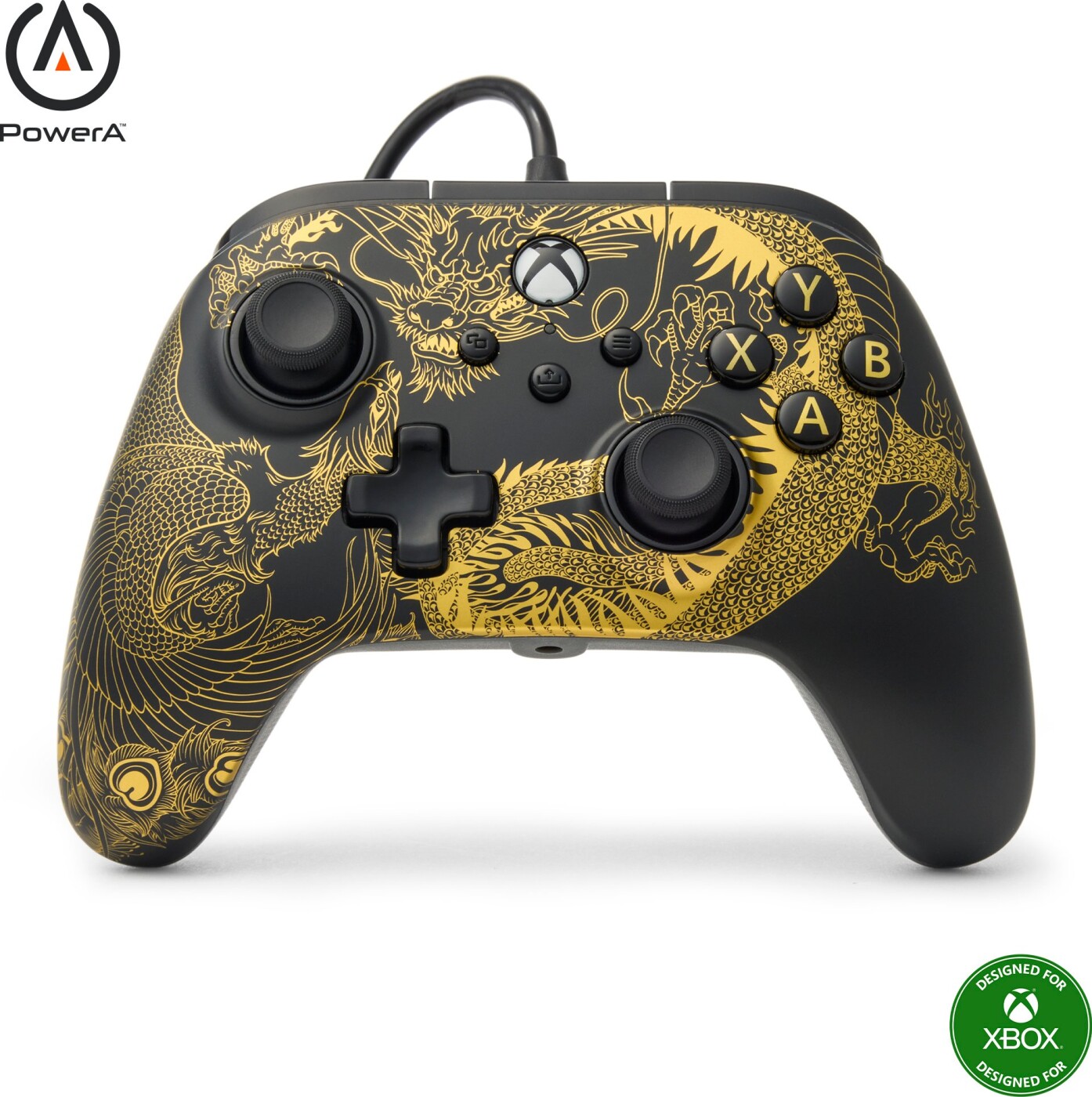 Powera Enhanced Wired Controller - Dragon & Phoenix (xbox X/s)