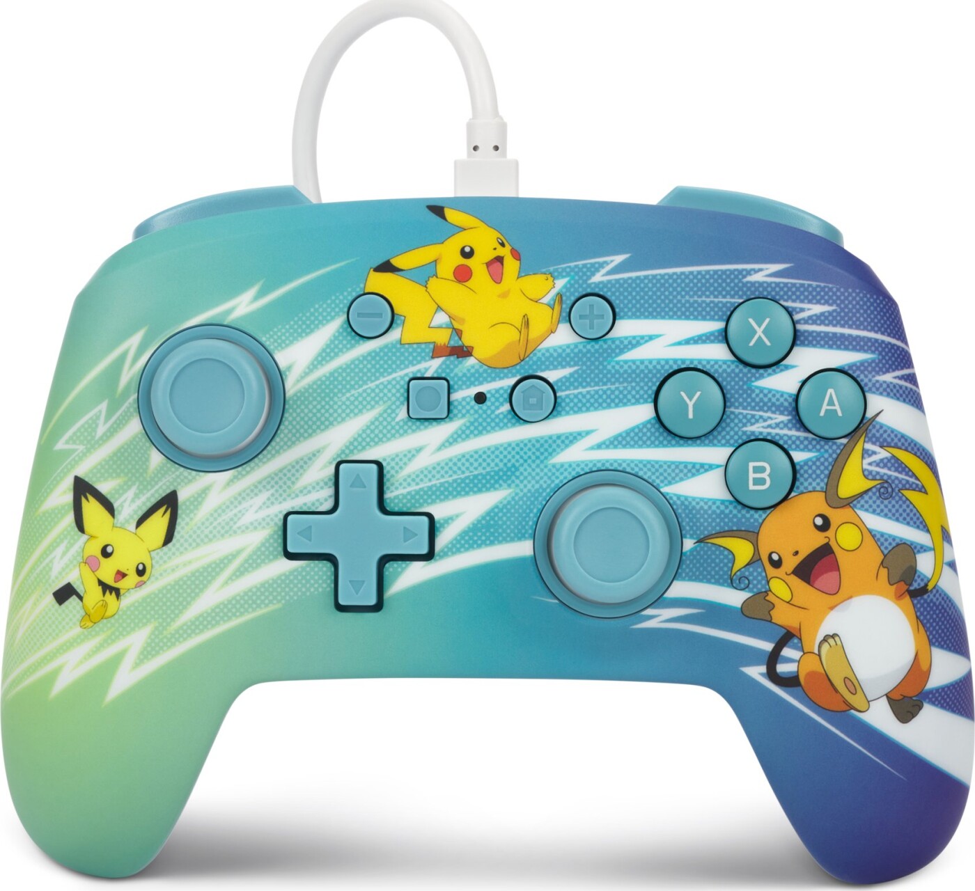 Powera Enhanced Wired Controller - Nintendo Switch - Pikachu Evolution