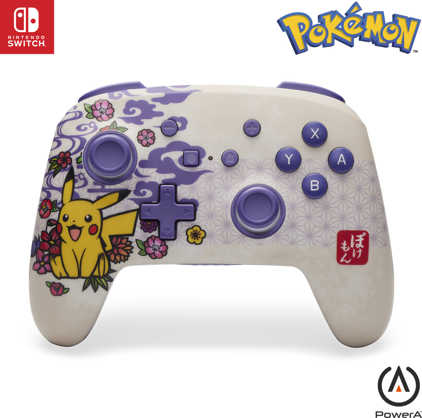 Powera Enhanced Wireless Controller - Pikachu Blossom (nintendo Switch)