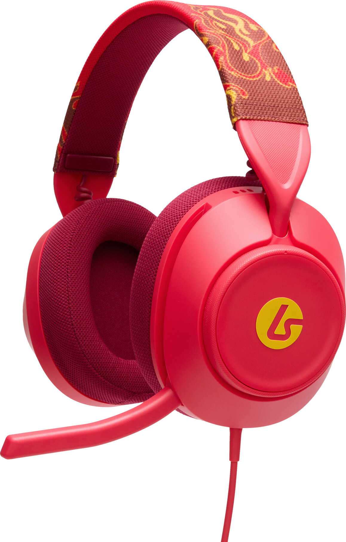 Powera - Lucidsound Ls10x Gen 2 Gaminghøretelefoner Med Kabel Til Xbox Series X - S - Red Blaze - Power A