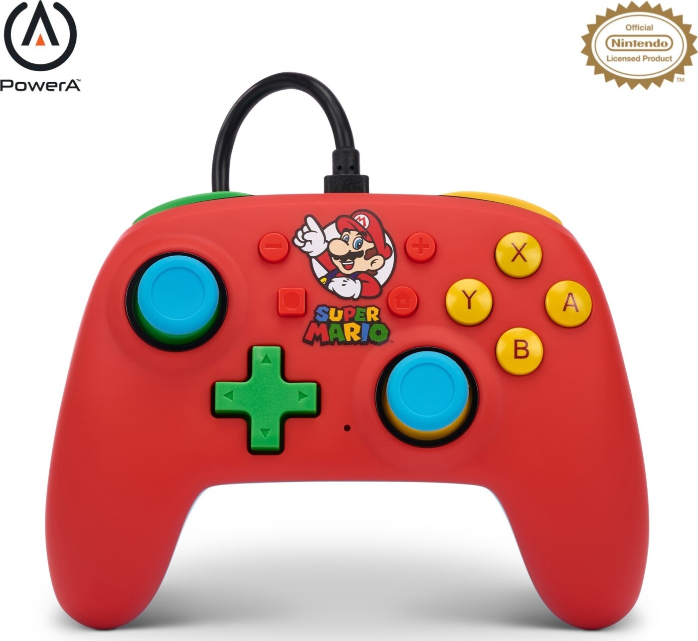 Powera Nano Wired Switch Controller - Mario Medley