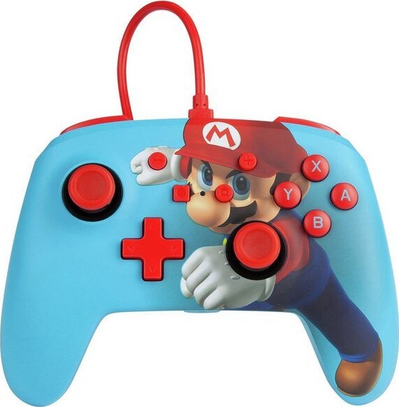 Power A Powera - Nintendo Switch Controller Mario Blå