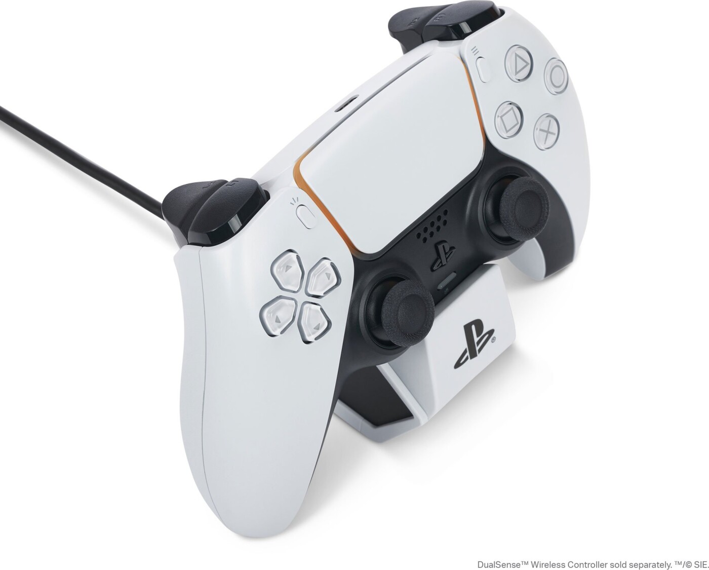 Powera Solo Chargingstation For Ps5 Dualsense Wireless Controller - White (playstation 5)