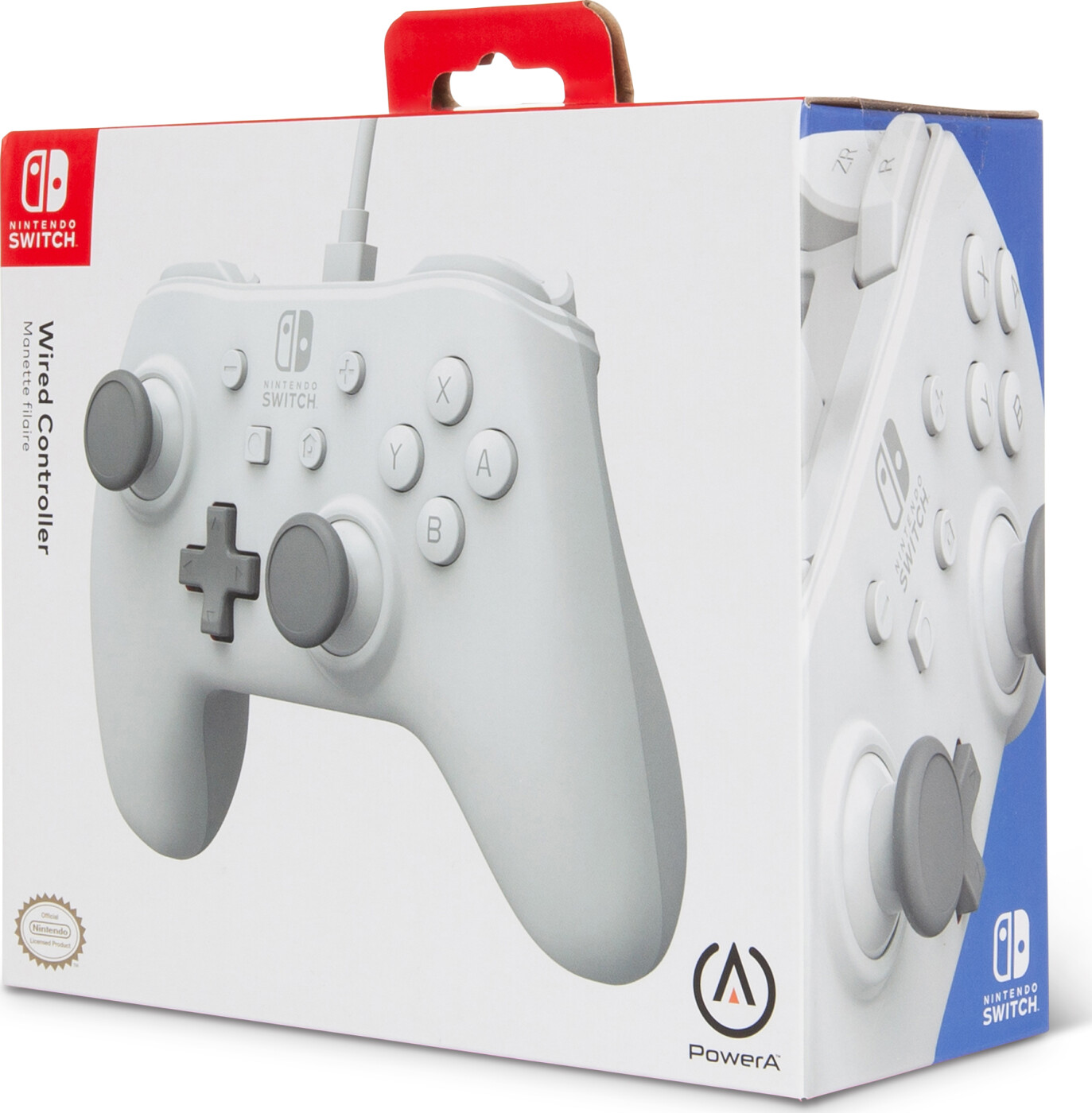 Se Powera Wired Controller - White hos Gucca.dk