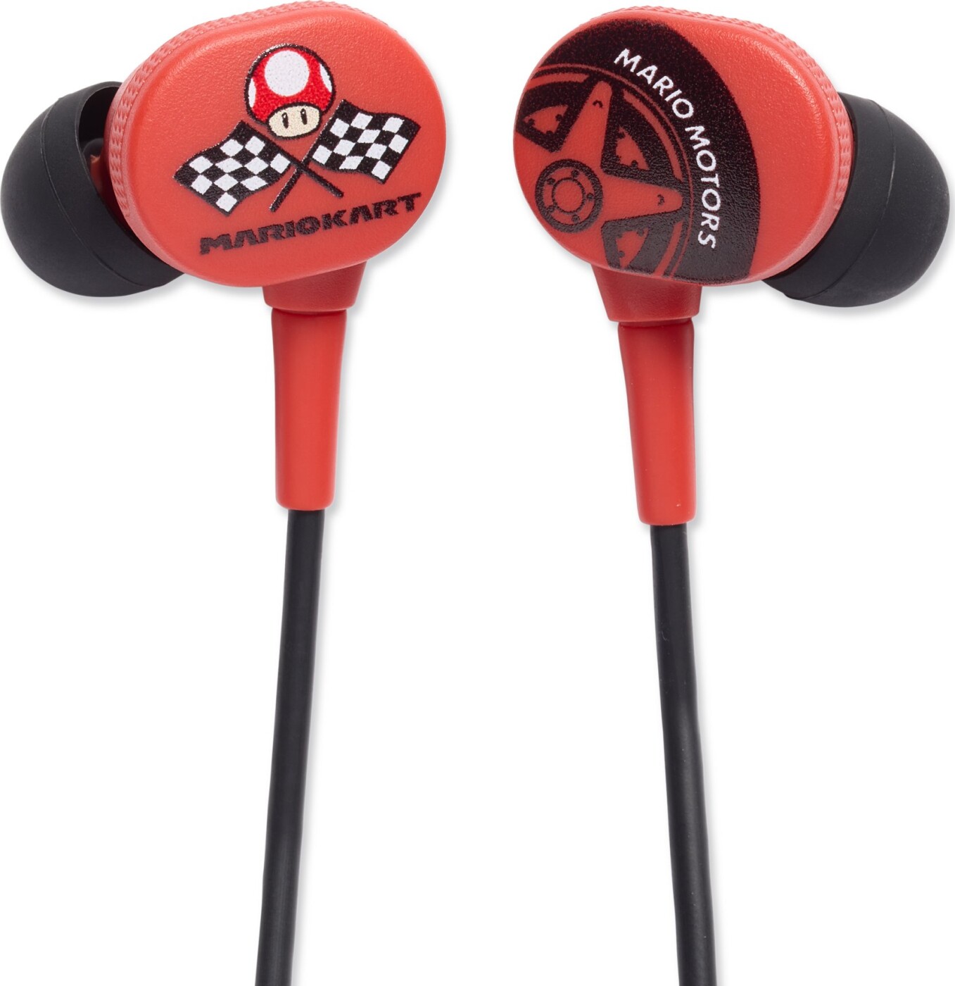 Powera Wired Earbuds - Mario Kart Motors (nintendo Switch)