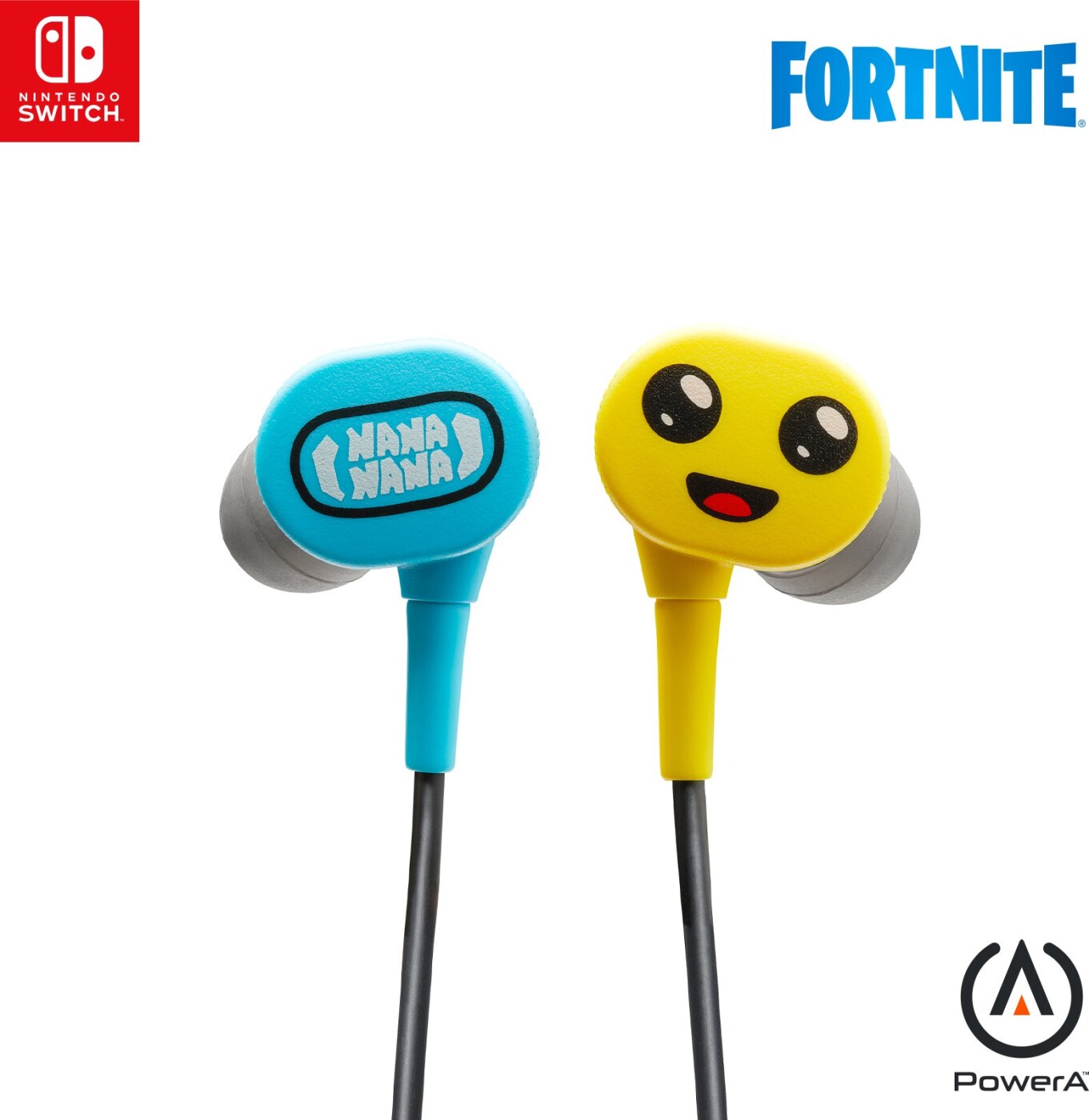 Powera Wired Earbuds - Peely Fortnite (nintendo Switch) /nintendo Switch